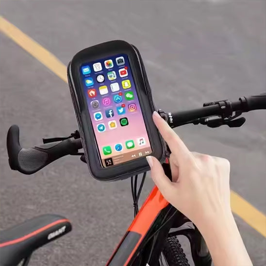 porte telephone velo avec fermeture eclaire