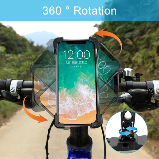Support telephone velo rotation 360